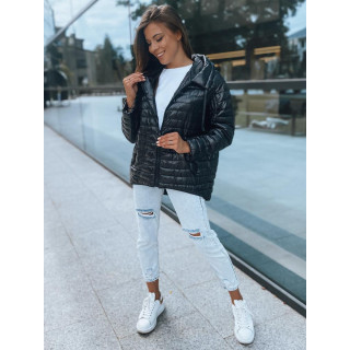 Prehodna ženska črna jakna