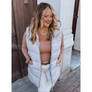 Ženski daljši brezrokavnik vijolične barve