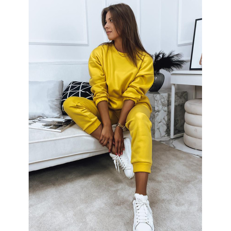 Ženska trenirka v rumeni barvi