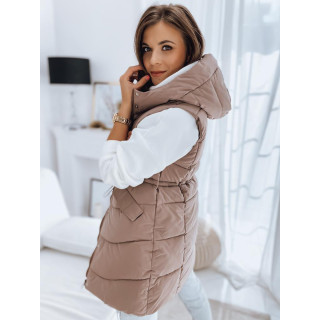 Prešit ženski brezrokavnik roza barve