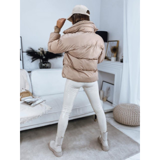 Kratka bež zimska jakna