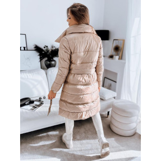 Bež zimska jakna s tremi dolžinami