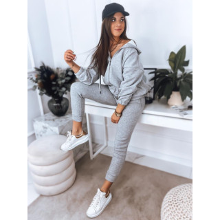 Ženska trenirka v sivi barvi