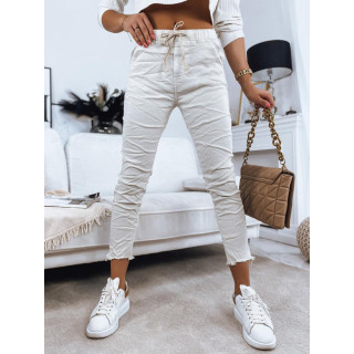 Svetlo bež ženske hlače