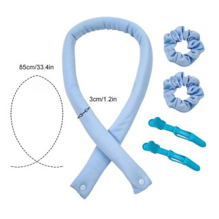 Črn komplet za kodranje las brez toplote