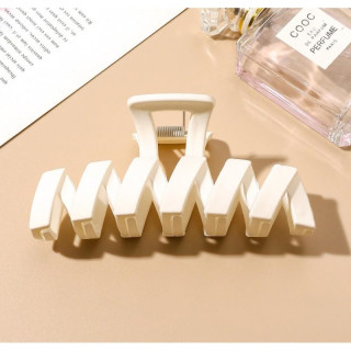 Sponka za lase v beli barvi