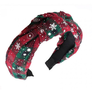 Ženski naglavni trak z božičnim motivom