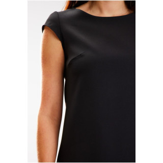 Elegantna črna mini obleka