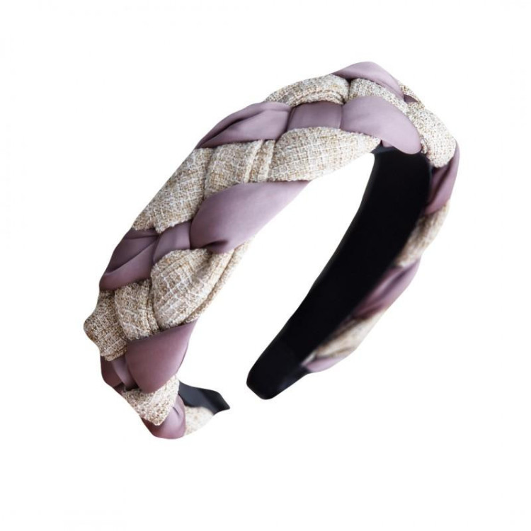 Ženski pleten naglavni trak