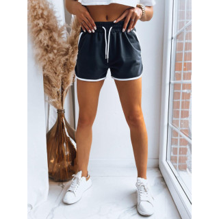 Ženske kratke hlače v temno modri barvi