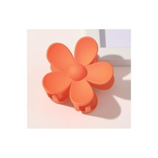 Oranžna sponka za lase