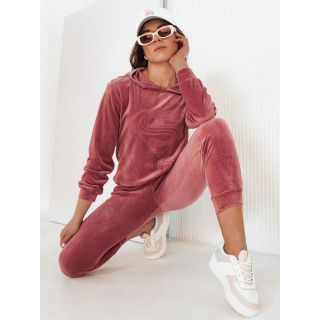 Roza ženski komplet iz velurja