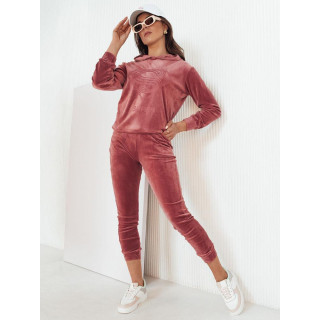 Roza ženski komplet iz velurja