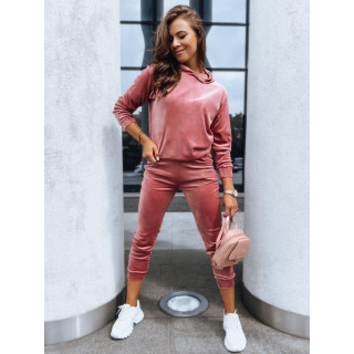 Roza ženski komplet iz velurja