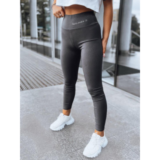 Rebraste ženske temno sive pajkice