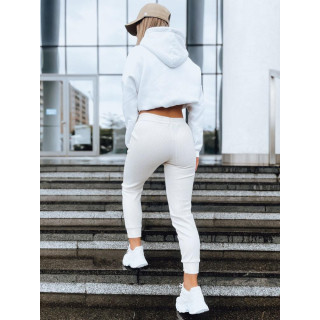 Ženski spodnji del trenirke v bež barvi