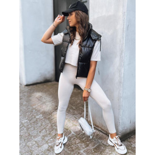 Ženski športni brezrokavnik črne barve