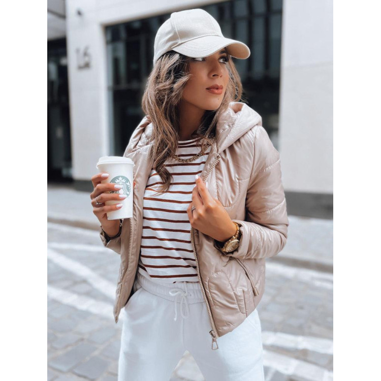 Bež ženska športna jakna