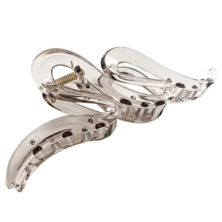 Prosojna XL sponka za lase za ženske