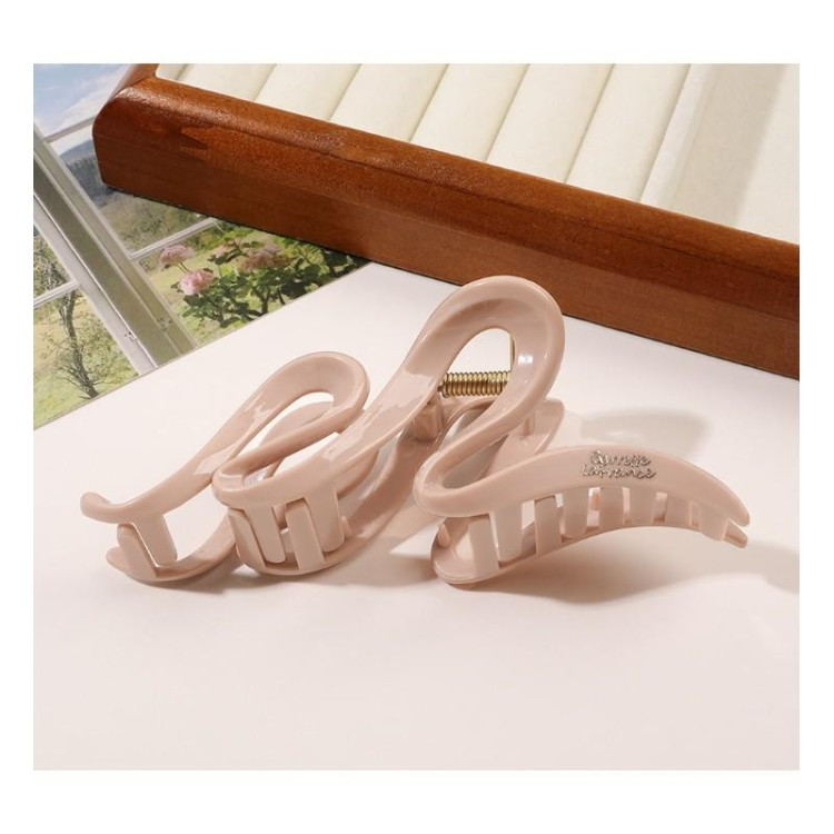 XL roza sponka za lase