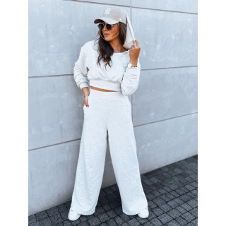 Bež ženski komplet jopica in hlače