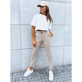 Ženske bež moške trenirke