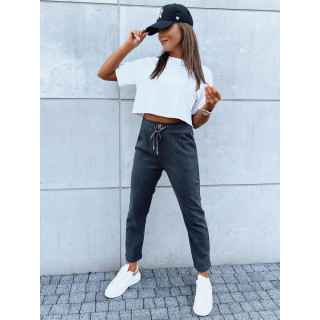 Moške temno sive ženske trenirke