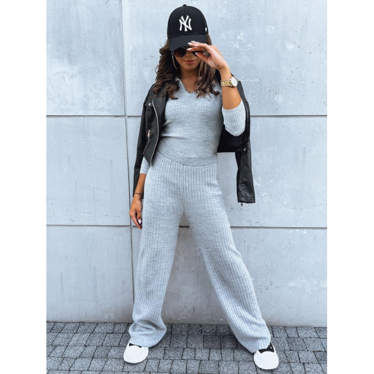 Sive ženske široke hlače