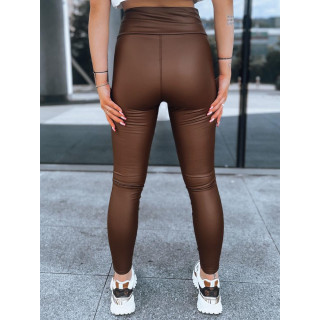 Rjave povoščene pajkice z visokim pasom