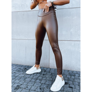 Rjave povoščene pajkice z visokim pasom