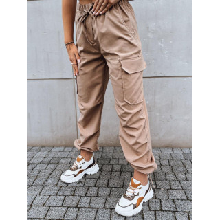 Bež padalske ženske hlače