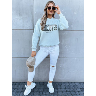 Izoliran ženski pulover mint barve