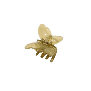 Zelena sponka za lase v obliki metuljčka