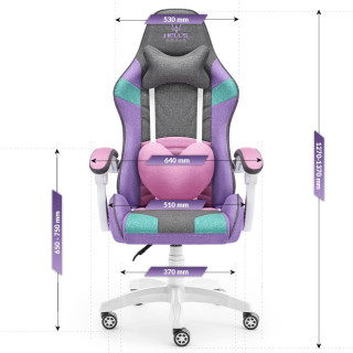 Barvit gaming stol HELL'S CHAIR