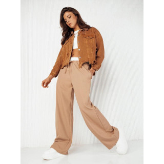 Ženska rjava denim jakna