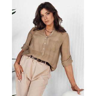 Prosojna ženska kaki srajca