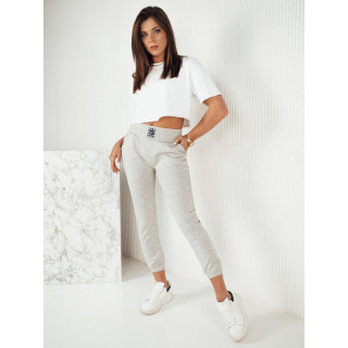 Ženske trenirke v sivi barvi