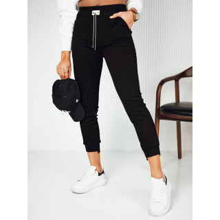 Črne ženske trenirke z verižico