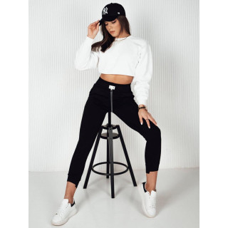 Črne ženske trenirke z verižico