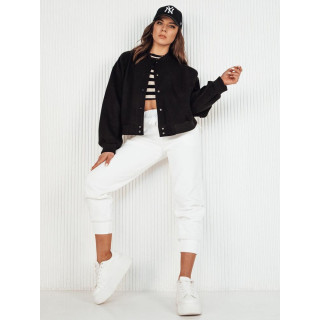 Črna ženska oversize bomber jakna