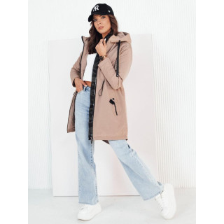 Dolga ženska kaki parka