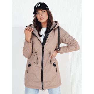 Dolga ženska kaki parka