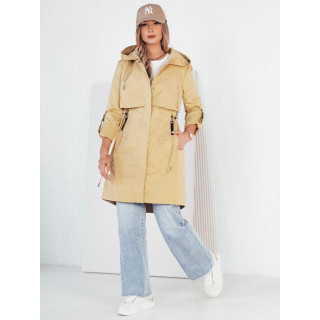 Ženska rumena spomladanska parka