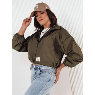 Zelena pomladna ženska jakna