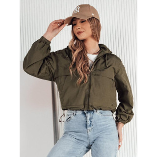 Kratka zelena ženska jakna