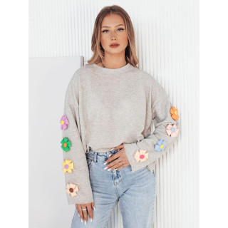 Oversize jopica s pisanimi rožicami