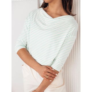 Bela ženska majica s črtami