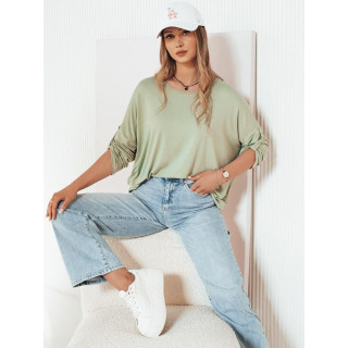 Zelena ženska oversize majica