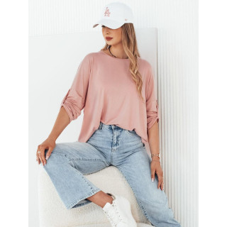 Roza ženska oversize majica