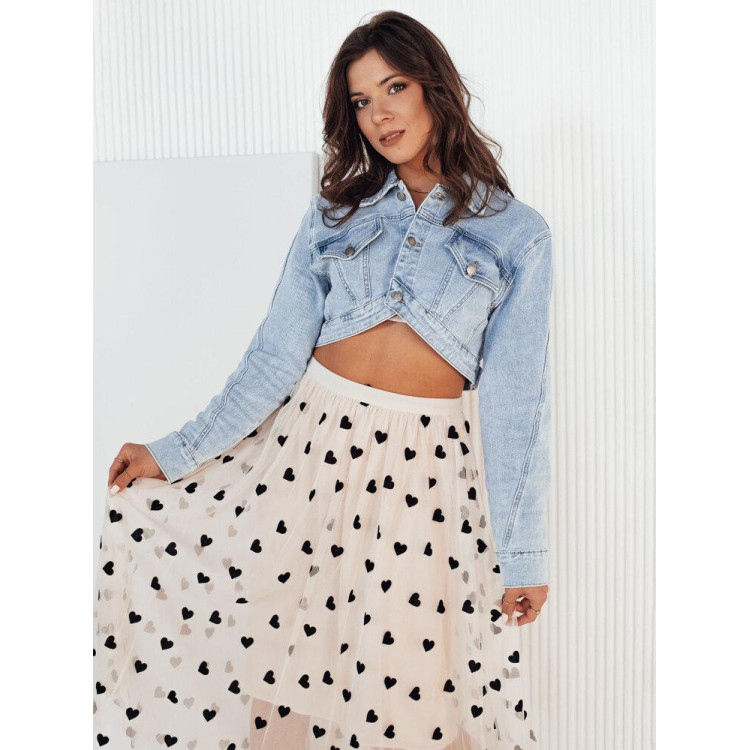 Kratka ženska denim jakna